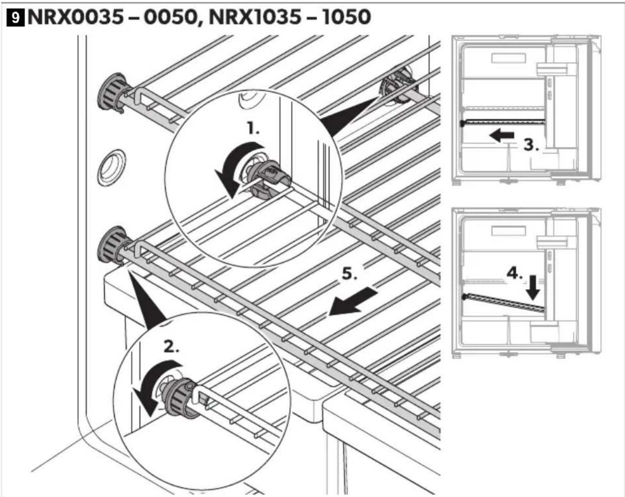DOMETIC NRX 130E - AVERTISSEMENT ! Risque d'enfermement d'enfant - 2