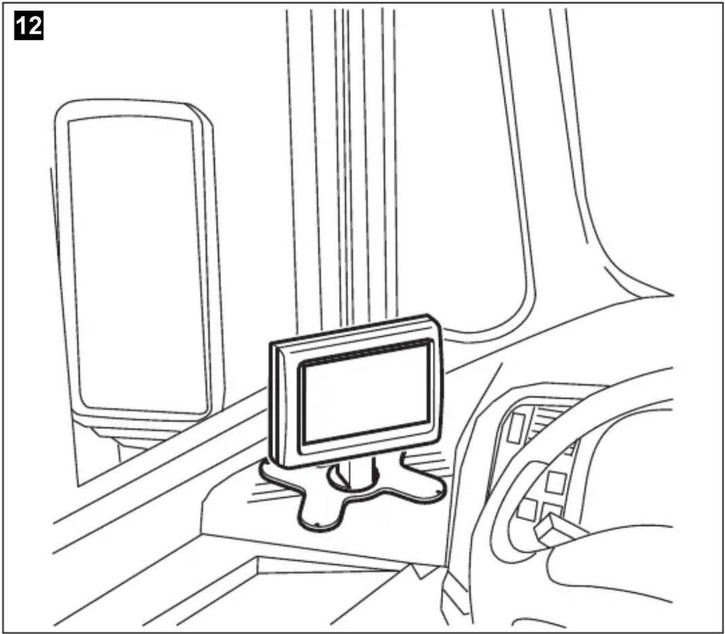 DOMETIC PerfectView RVS 729 - LCD-Monitor - 19