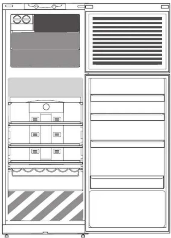 HOTPOINT HAT70 832 X - HOW TO STORE FOOD AND BEVERAGE - 1