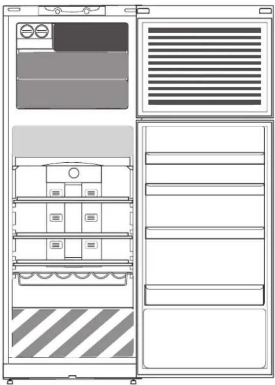HOTPOINT HAT70 832 X - KAKO SHRANJEVATI HRANO IN PIJAČO - 1