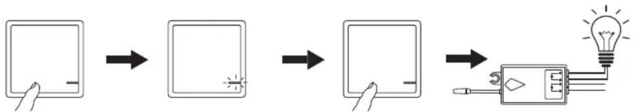 V-TAC VT-5133 - DELETING ADDITIONAL SWITCH FROM A PAIRED SWITCH - 1