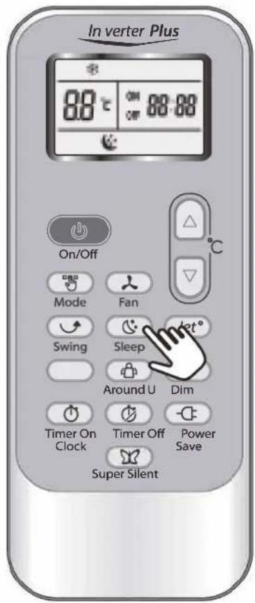 WHIRLPOOL FM09IDU32 - SLEEP (UŚPIENIE) dla Dzieci (tryb 4): - 2