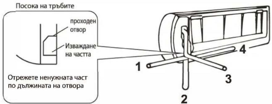 WHIRLPOOL FM09IDU32 - Монтаж на тръбите на вътрешното тяло - 1