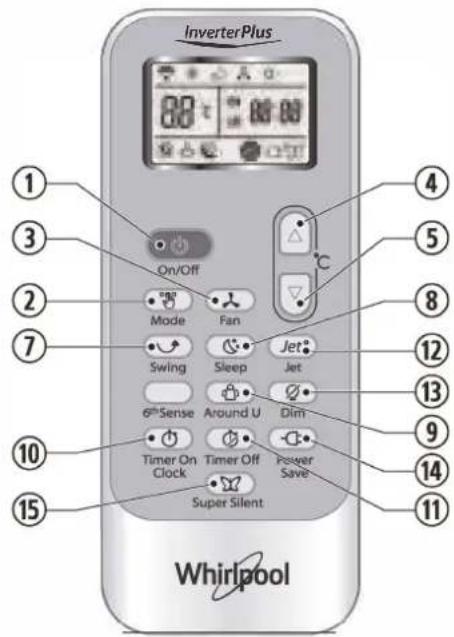 WHIRLPOOL FM09IDU32 - PULSANTE JET - 1
