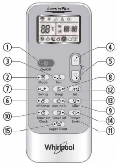 WHIRLPOOL FM09IDU32 - TIMER OFF (KIKAPCSOLÁSI IDÓZÍTŐ) GOMB - 1