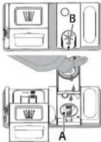 WHIRLPOOL W8I HT58 TS - REMLIR LE DISTRIBUTEUR DE LIQUIDE DE RINÇAGE - 1