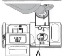 WHIRLPOOL W8I HT58 TS - NAPEŁNIANIE DOZOWNIKA PŁYNU NABŁYSZCZAJĄCEGO - 2