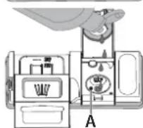 WHIRLPOOL W8I HT58 TS - FILLING THE RINSE AID DISPENSER - 1