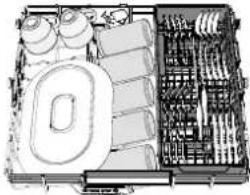 WHIRLPOOL W8I HT58 TS - TOP RACK - 1