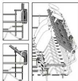 WHIRLPOOL WH7IPA15BM6L0 - Volets pliables avec positions ajustables Les volets pliables lateraux peuvent etre plieou depliéesafin d'optimiser la disposition de la vaiselle à l'intérieur du panier. - 1