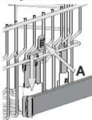 WHIRLPOOL WH7IPA15BM6L0 - Adjusting the height of the upper rack - 1