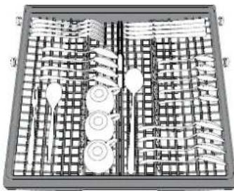 WHIRLPOOL WFO 3T133 PF X - CUTLERY RACK - 2