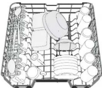 WHIRLPOOL WFO 3T133 PF X - PANIER SUPÉRIEUR - 1