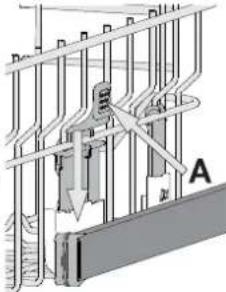 WHIRLPOOL WFO 3T133 PF X - ADJUSTING THE HEIGHT OF THE UPPER RACK - 1