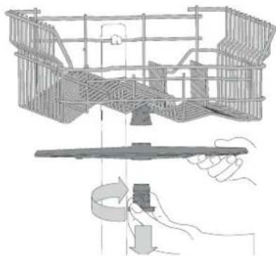 WHIRLPOOL WSBC 3M27 X - CLEANING THE SPRAY ARMS - 1