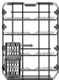 WHIRLPOOL WSBC 3M27 X - CUTLERY BASKET - 2