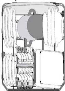 WHIRLPOOL WSBC 3M27 X - CLAPETE RABATABILE CU POZITIE REGLABILĂ - 1