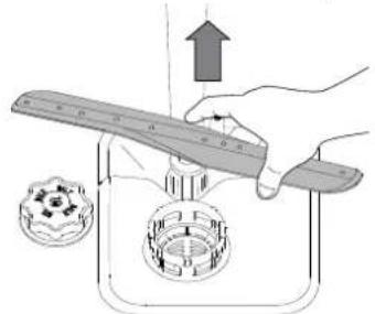 WHIRLPOOL WSBC 3M27 X - CURĂȚAREA BRATELOR DE PULVERIZARE - 2