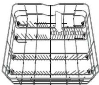 WHIRLPOOL W0I D751A X - LOWER RACK - 2