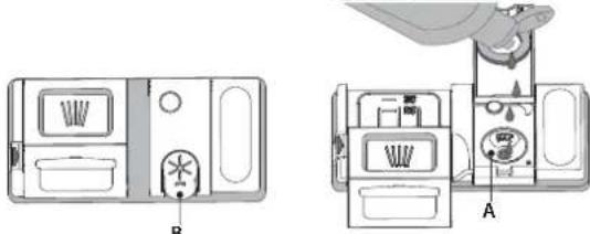 WHIRLPOOL W0I D751A X - REMLIR LE DISTRIBUTEUR DE LIQUIDE DE RINÇAGE - 1