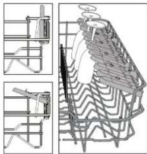 WHIRLPOOL W0I D751A X - FOLDABLE FLAPS WITH ADJUSTABLE POSITION - 1