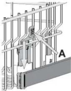 WHIRLPOOL W0I D751A X - ADJUSTING THE HEIGHT OF THE UPPER RACK - 1