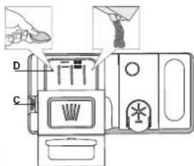 WHIRLPOOL W0I D751A X - REMLIR LE DISTRIBUTEUR DE DÉTERGENT - 1
