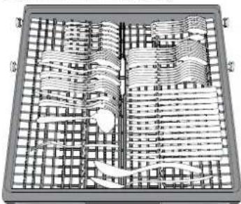 WHIRLPOOL W0I D751A X - CUTLERY RACK - 1