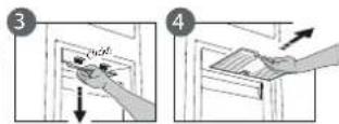 WHIRLPOOL W5 921D W - Procedura de curățare a accesoriiului Stop Frost - 3