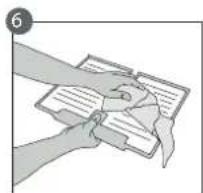 WHIRLPOOL W5 921D W - Процедура очистки принадлежности STOP FROST - 5