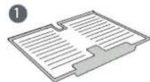 WHIRLPOOL W5 921D W - Процедура очистки принадлежности STOP FROST - 1