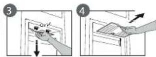 WHIRLPOOL W5 921D W - Pulizia dell'accessorio STOP FROST - 3