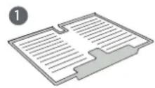 WHIRLPOOL W5 921E W - Postopek čiščenja pripomočka za preprosto odstranjevanje ledu - 1
