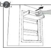 WHIRLPOOL W5 921E W - Postup pri čistení príslušenstva stop frost - 2