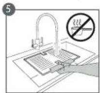 WHIRLPOOL W5 921E W - Διαδικασία καθαρισμού του αξεσουάρ stop frost - 5