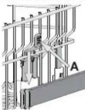 WHIRLPOOL W7I HT40 TS - ADJUSTING THE HEIGHT OF THE UPPER RACK - 1