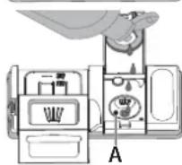 WHIRLPOOL W7I HT40 TS - FILLING THE RINSE AID DISPENSER - 1