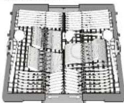 WHIRLPOOL W7I HT40 TS - COŞUL PENTRU TACÂMURI - 1