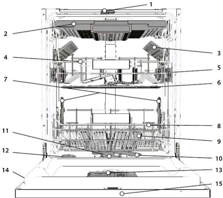 WHIRLPOOL W7I HT40 TS - SPOTREBIČ - 1