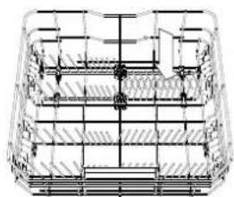 WHIRLPOOL W7I HT40 TS - LOWER RACK - 2