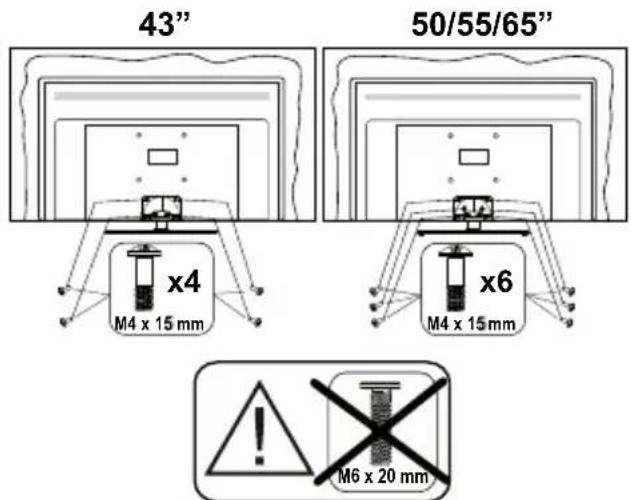 PANASONIC TB-55W63AE9 - Montera stället - 3