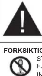 PANASONIC TB-55W63AE9 - Sikkerhetsinformasjon - 1