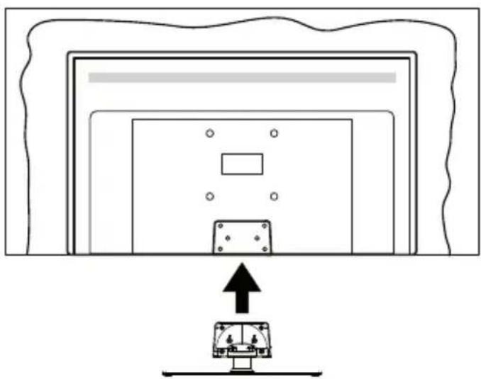 PANASONIC TB-55W63AE9 - Montaje del pedestal - 2