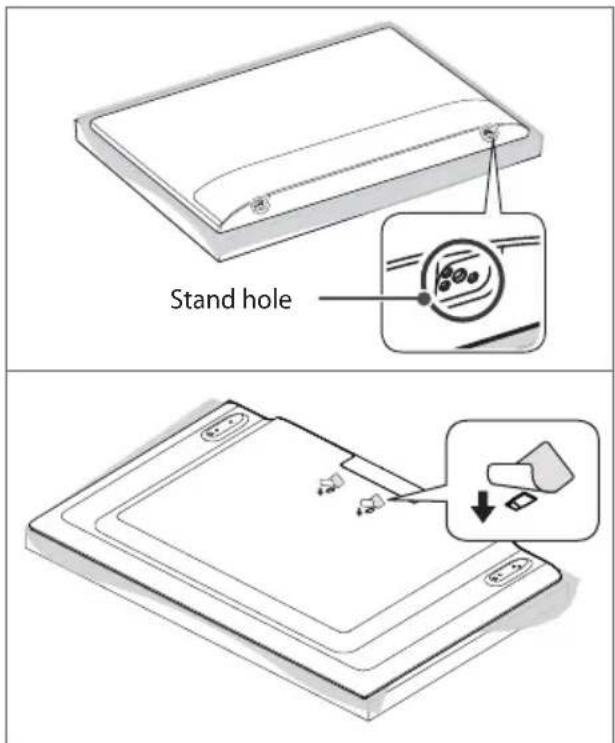 Stand hole