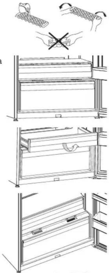 WHIRLPOOL W84TI 31 X - Regulējams durvju plaukts (atseviškiem modeliem) - 1
