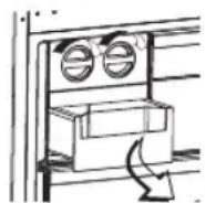 HOTPOINT H84BE 72 X UK - Sokkolópolc (bizonyos típusoknál) - 2