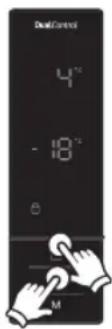 HOTPOINT H84BE 72 X UK - A hütôtér homérsékletének beallitása - 2