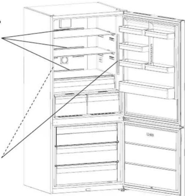 HOTPOINT H84BE 72 X UK - Compartment congélateur - 1
