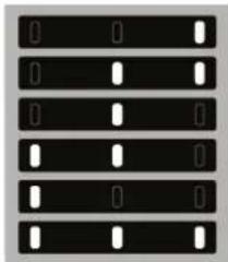 WHIRLPOOL ART 367 A+ - Leds branden Ingestelde temperatuur - 1