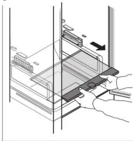 WHIRLPOOL WHC18 T572 - Jäkaapin laatikon poistaminen - 5